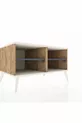 Commode Kronos 2 étagères Pin-Silex/Anthracite