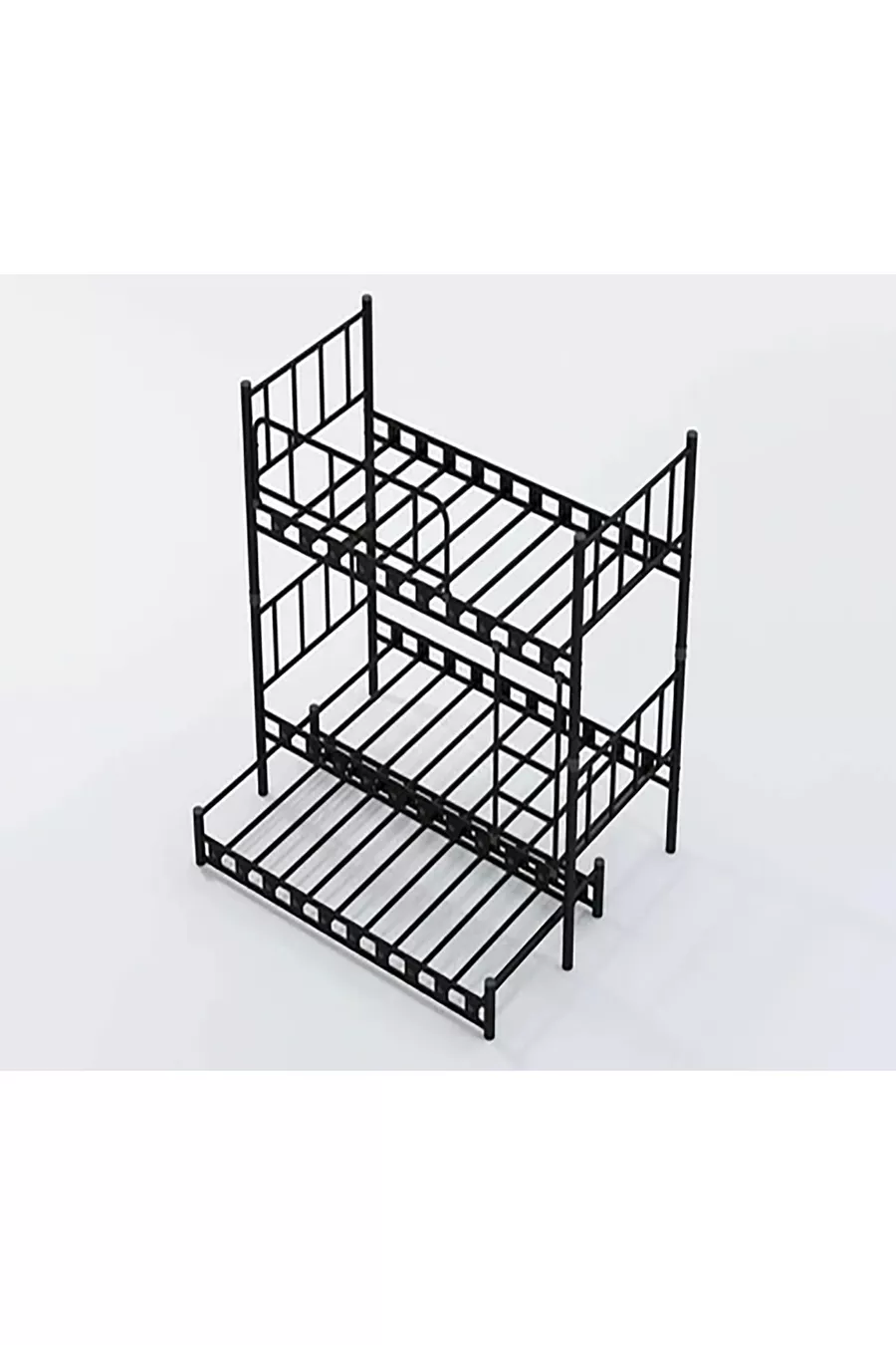 CHAMBRE D'ENFANT JEUNE AVEC LIT SUPERPOSÉ ET LIT EN MÉTAL ZAMBAK - x CM