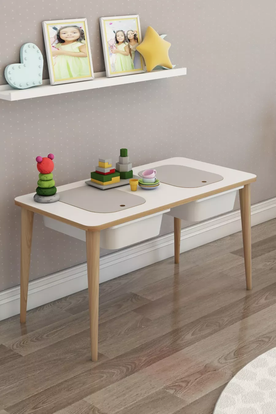 Bureau d'activités de jeux pour enfants