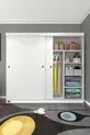 Armoire avec portes coulissantes  Marguerite Byz Armoire