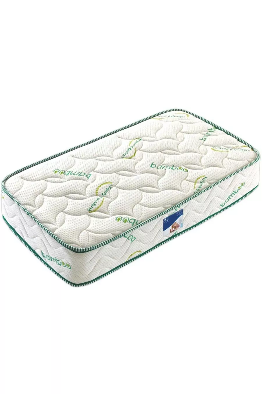 Matelas pour bébé en bambou X cm, matelas pour bébé luxueux et orthopédique, matelas de berceau, matelas de parc à jouer