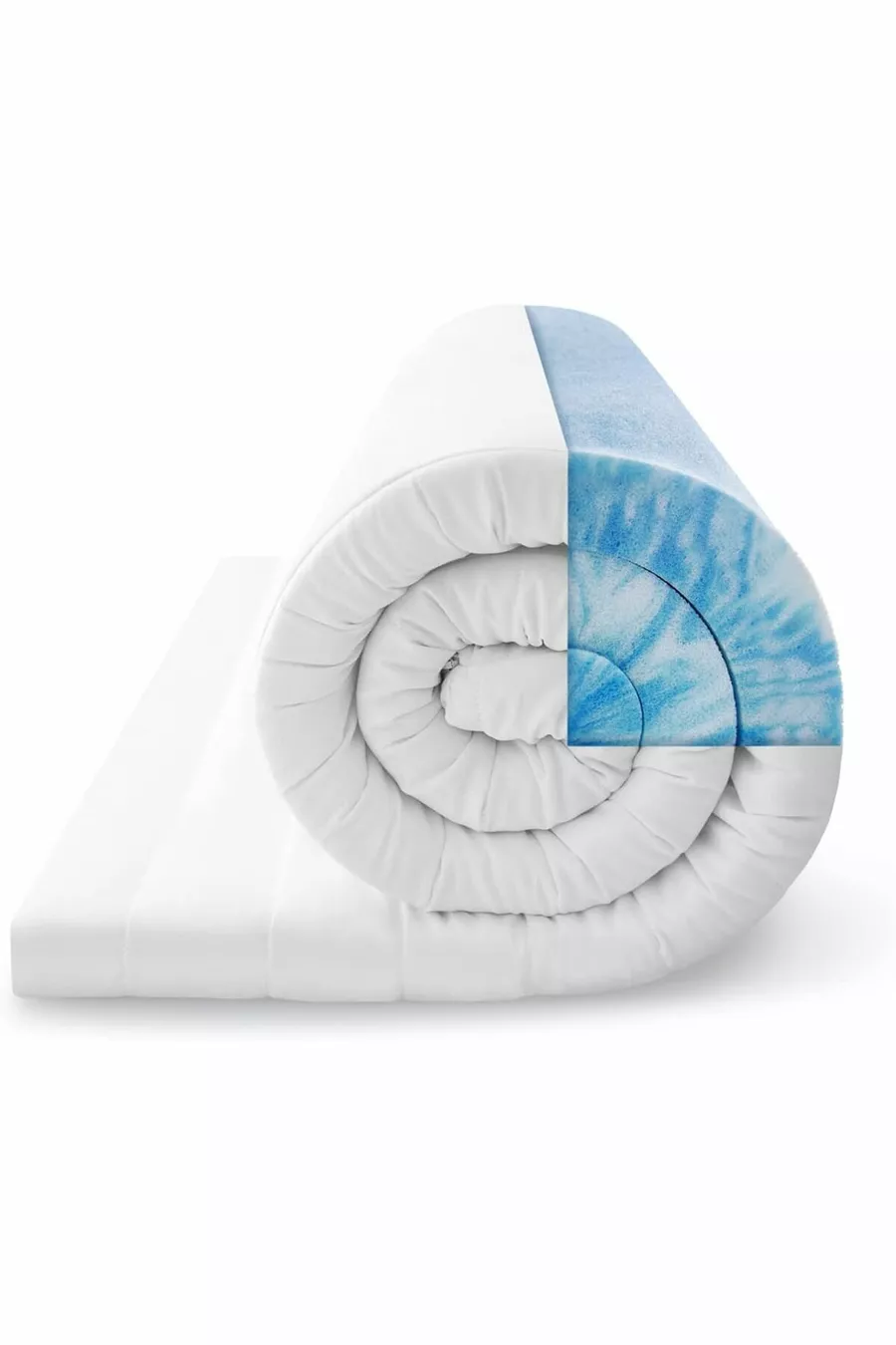 Protège-matelas VISCOJEL avec housse de lit & surmatelas élastiqué avec fermeture éclair