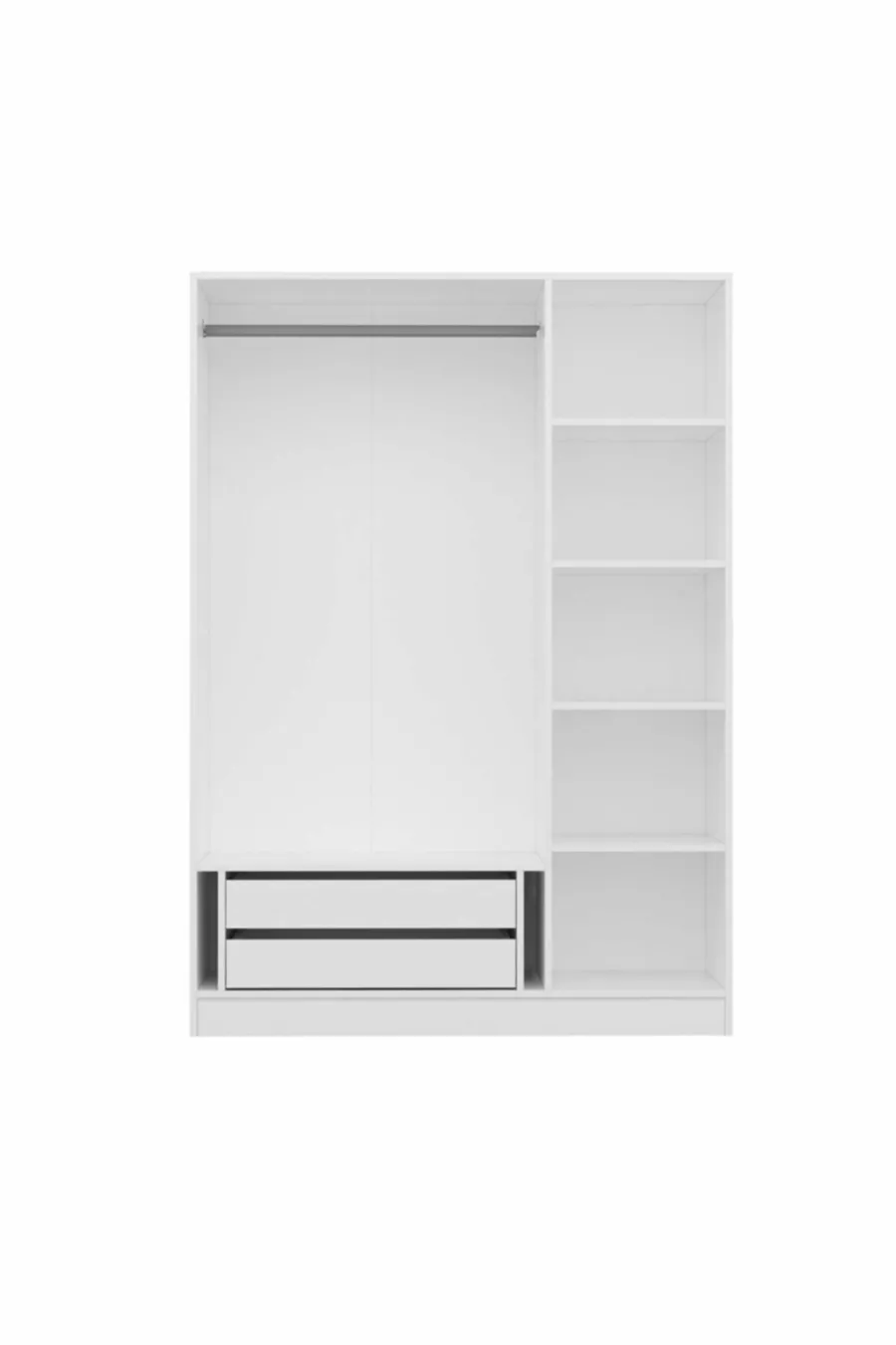 Armoire de rangement  cm Kale  L - Blanc
