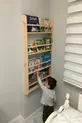 Montessori Boekenkast Kinderkamer Educatieve Boekenkast Babykamer Houten Wandplank  Cm