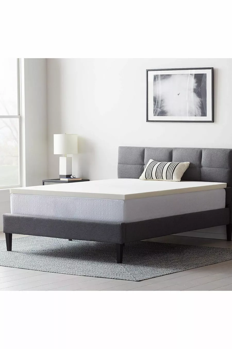 Matelas Visco Coussin % Orthopédique Confort Luxueux Matelas et Coussin de Lit MATELAS VISCO