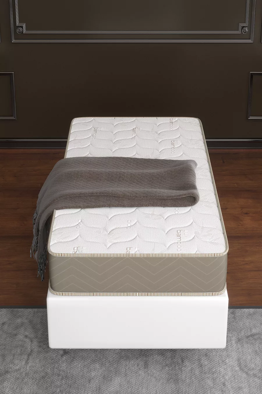 Basic Full Orthopedisch Lux Bamboe Veermatras Cm