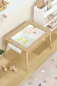 Table d'activité en bois résistante à l'eau pour enfants