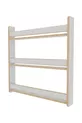 Bibliothèque pour enfants Montessori à 3 étagères * Cm Blanc