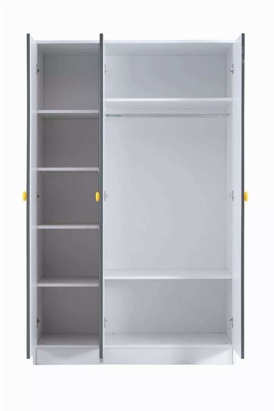 Lits superposés, Armoire de Métal, Bureau, Armoire 3 portes, 1 Matelas Confort