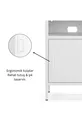 Pera Commode Étagère Ouverte, 5 x x cm - 9 Options de Couleurs Disponibles