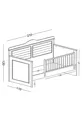 Marje Çocuk Odası ( 3 Kapaklı Dolap + * Montessori +Aynalı Şifonyer )