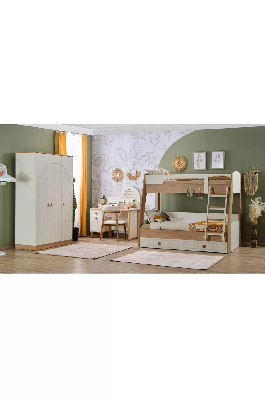 Bohemlife Bunk Bed Bottom and Top (Including Bottom Bed)