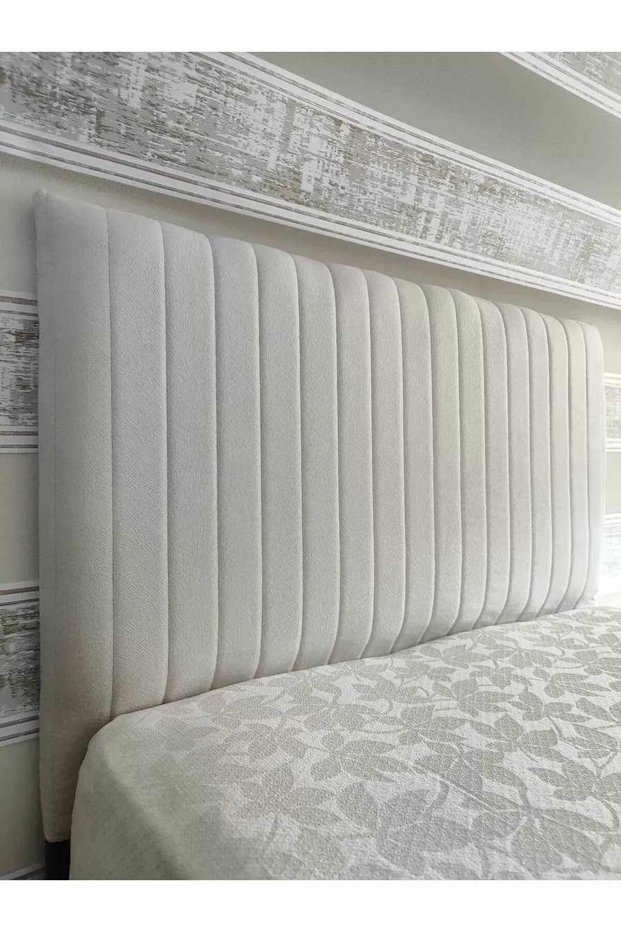 Copertura per testiera del letto Sonne Baza  Cm Crema