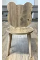 Tabouret Chaise à Thème Animal Panda en Pin