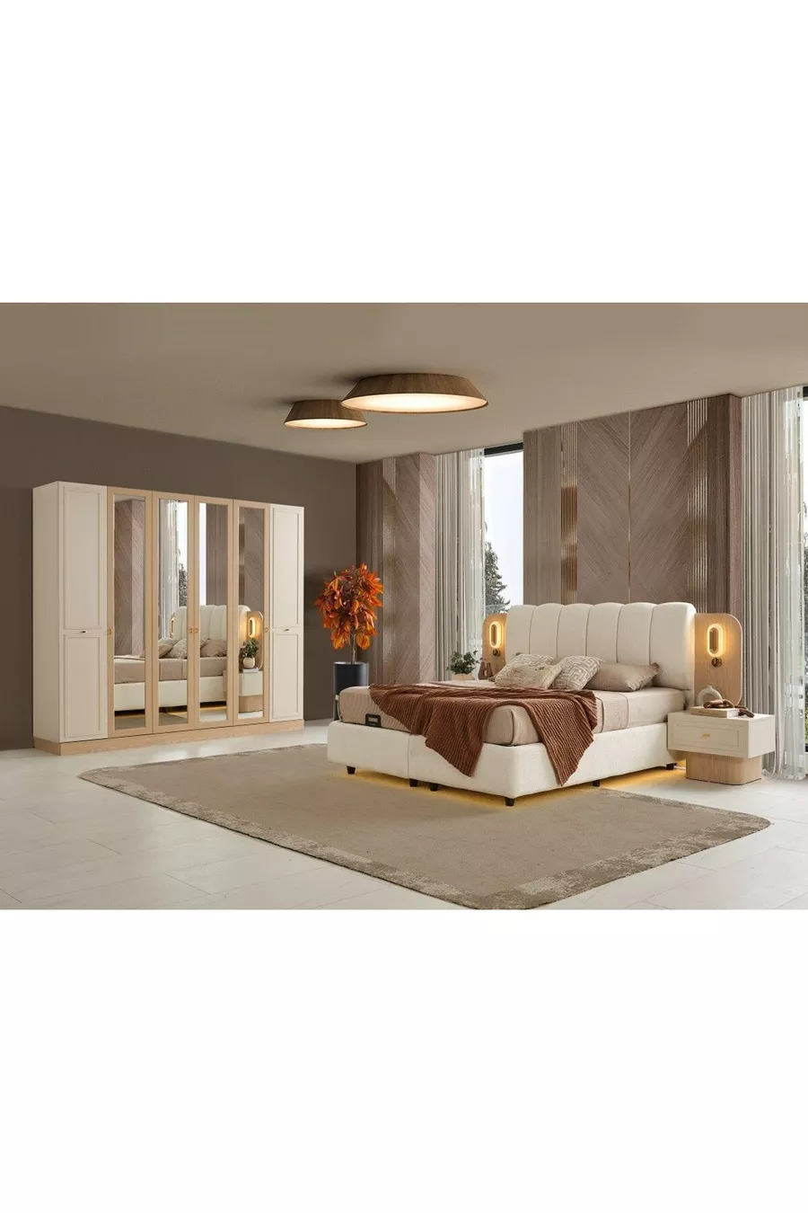 غرفة نوم باشاباهجيه من MDF