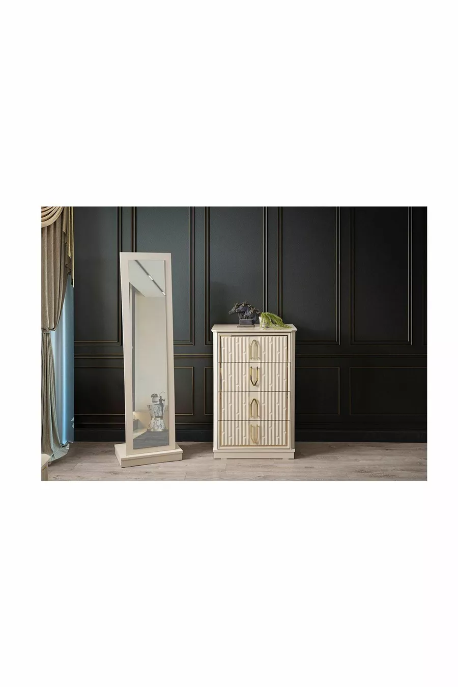 Bahar Bedroom Set (taupe-beige)