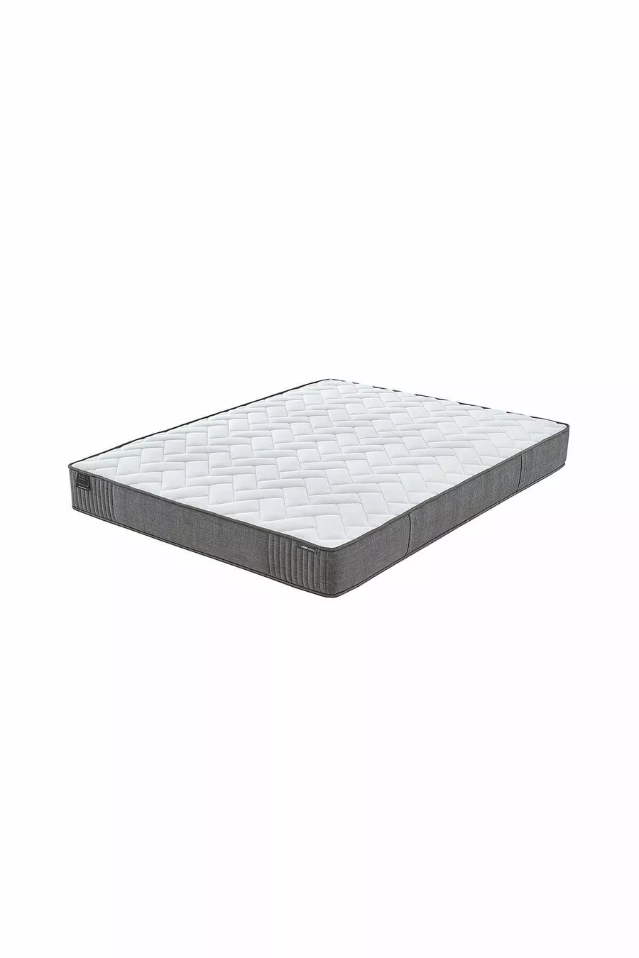 Wool Sense Bettgestell mit Matratze und Kopfteil 3-teiliges Set - Dunkelgrau