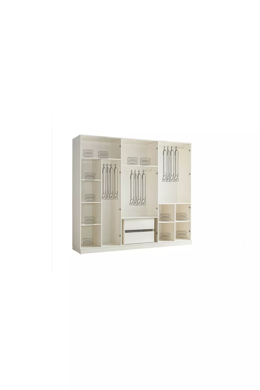 Saffier Walnoot Slaapkamer Set