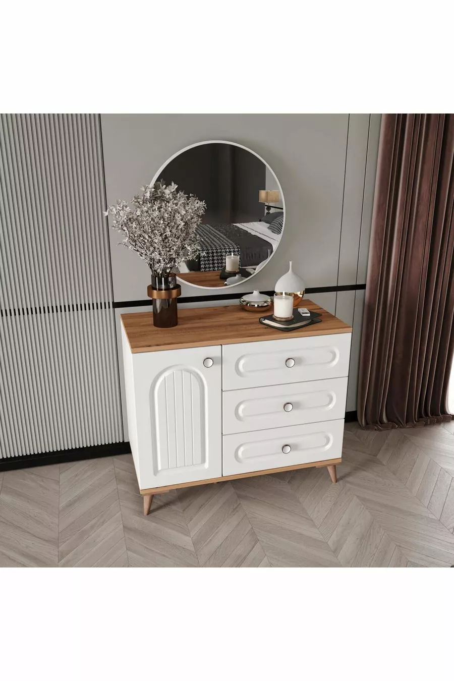 Gratis Montage Bohem Complete MDF Slaapkamer Set