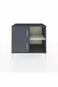 Hyperion Dressoir 2 Planken 2 Deuren Antraciet-Antraciet/Marmergrijs