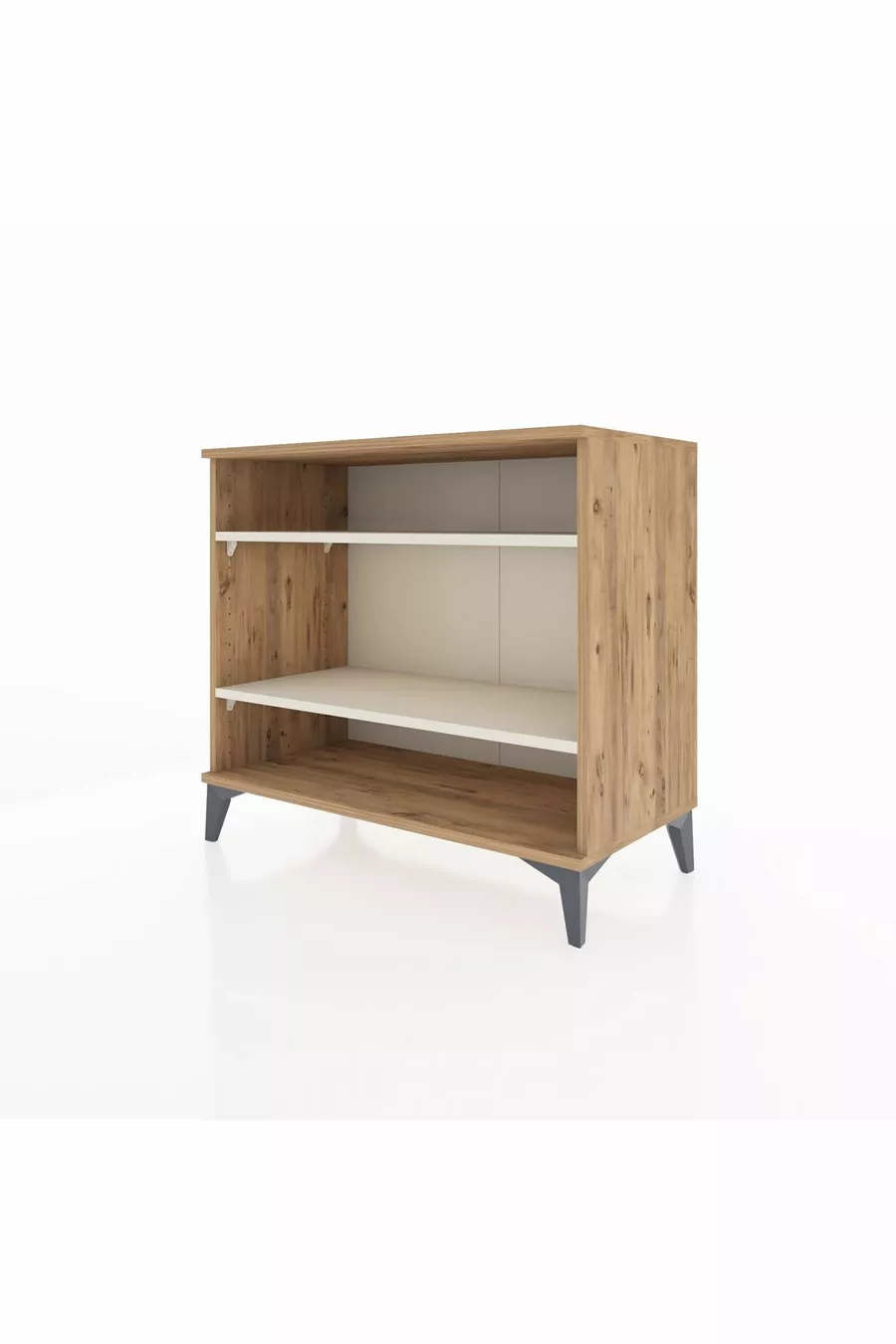 Commode Hyperion 2 étagères Pin-Stromatolithe