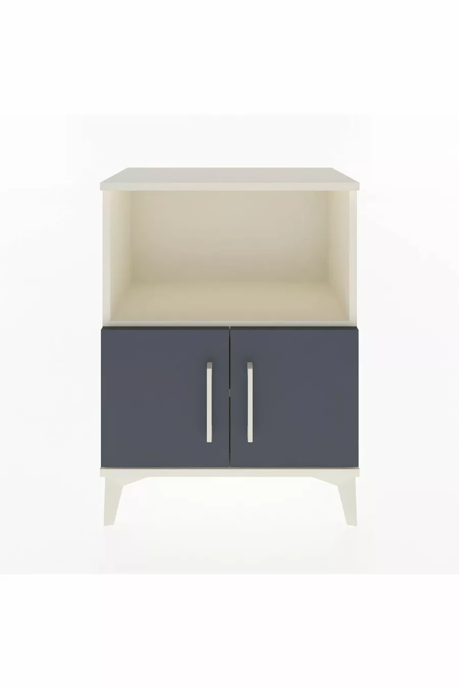 Arges Commode 2 Planken 2 Deuren  Agaat-Antraciet