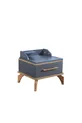 Table de chevet pour chambre d'adolescent style loft