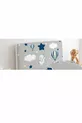 Bed Base Headboard Cover Flying Elephant Balloon and Stars