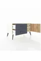 Hyperion Dressoir Met Eén Plank, 2 Lades En Eén Deur Agaatkleur-Dennen/Antraciet