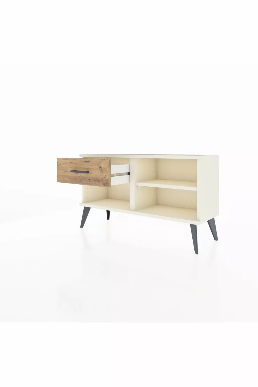 Arges Dressoir Enkel Rek En Lade Aketon/Aketon/Den