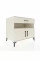 Kronos Dressoir met 2 planken, 1 lade en 2 deuren, Maansteen-Maansteen
