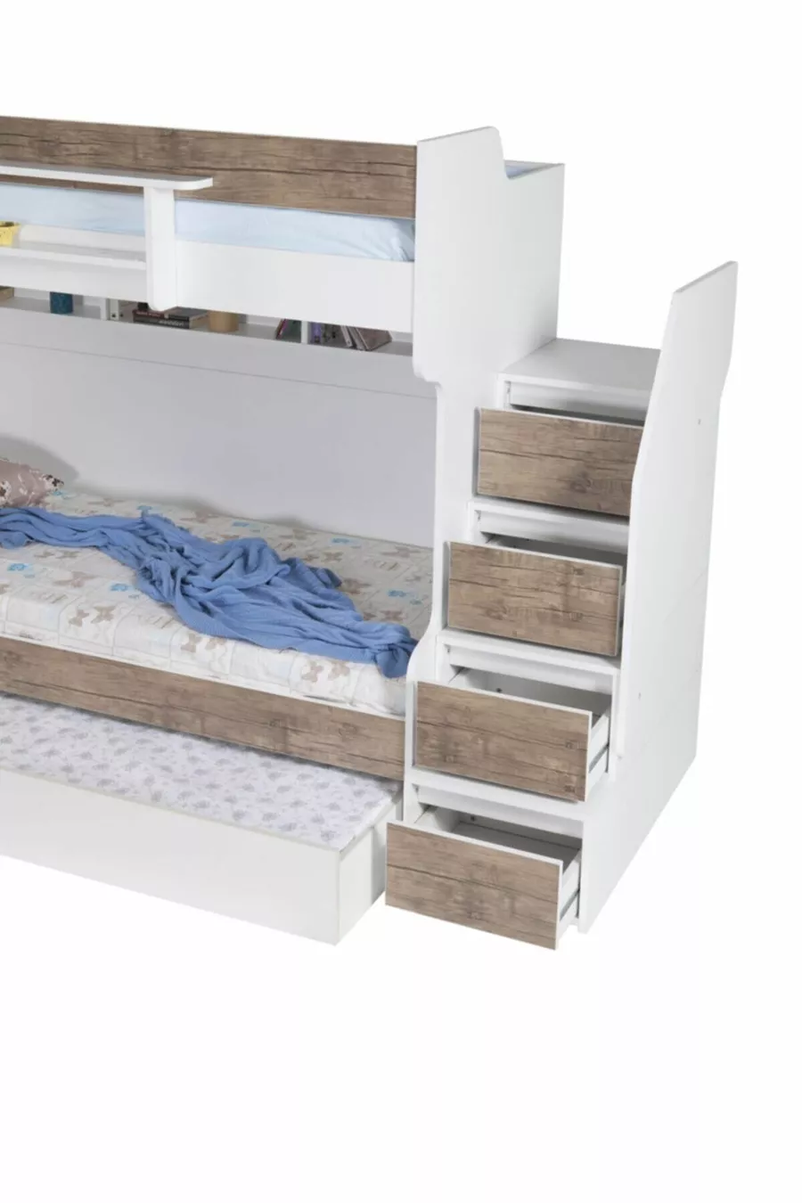 Bunk Bed, Brave Little Bunk Bed - Walnut