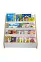 Bibliothèque Melis à 4 étagères - Bibliothèque Montessori - Étagère pour chambre d'enfant - Bibliothèque au sol