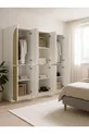 Armoire Poy à 6 portes -  cm H,  cm L - Armoire pour chambre d'enfant et chambre à coucher