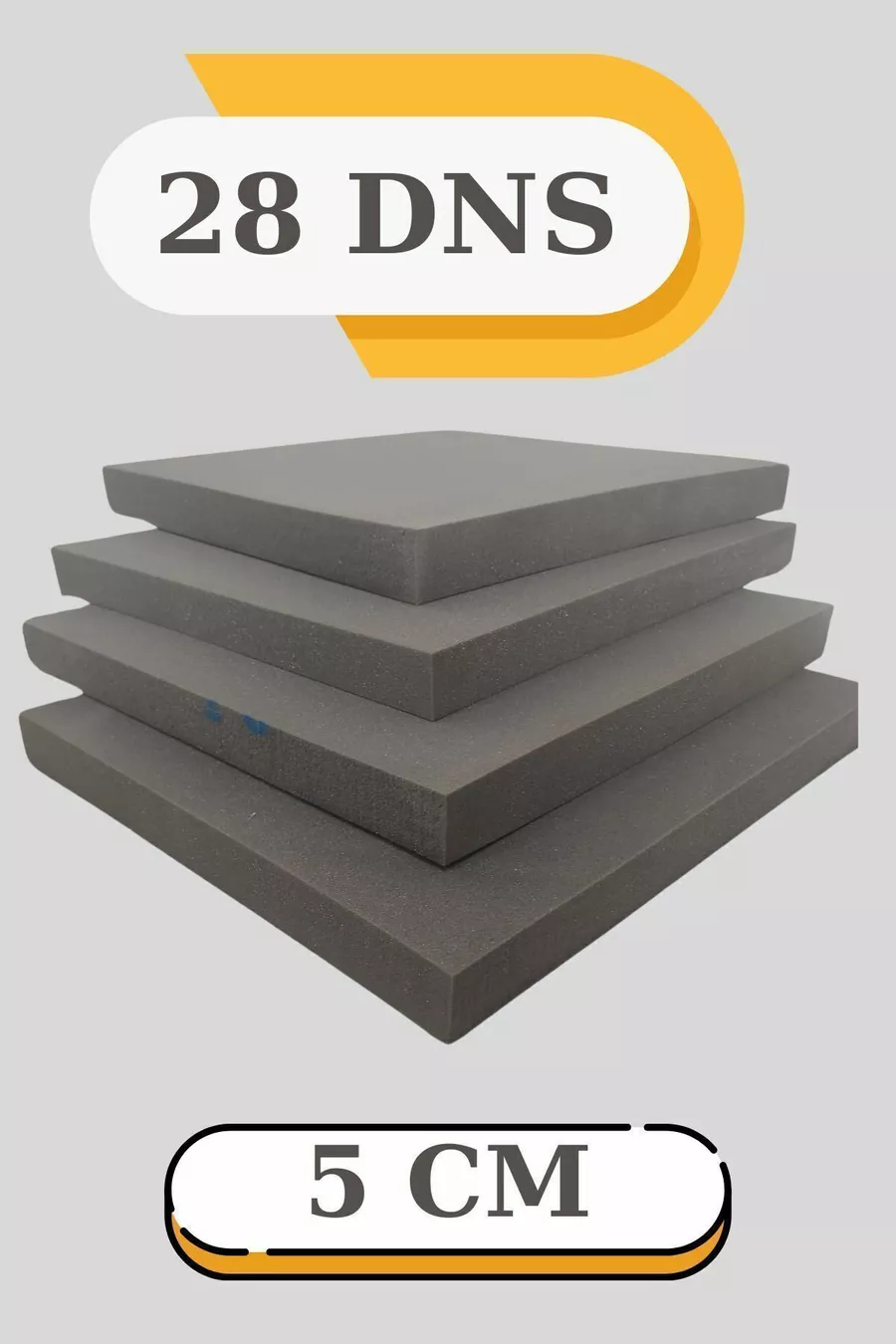 Éponge orthopédique DNS avec différentes options de taille de 5 cm. 1 pièce avec différentes options de taille