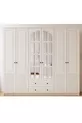 Armoire Izel Country à 6 portes et 2 tiroirs