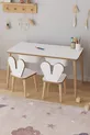Table d'activités pour enfants avec 2 chaises et tiroir
