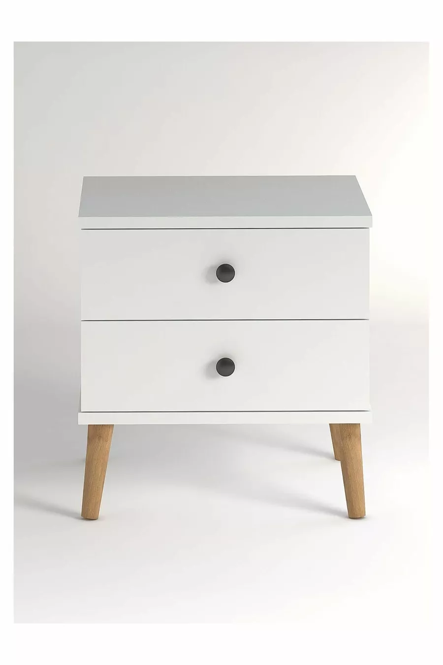 Chevet Luce avec tiroirs, ensemble de 2