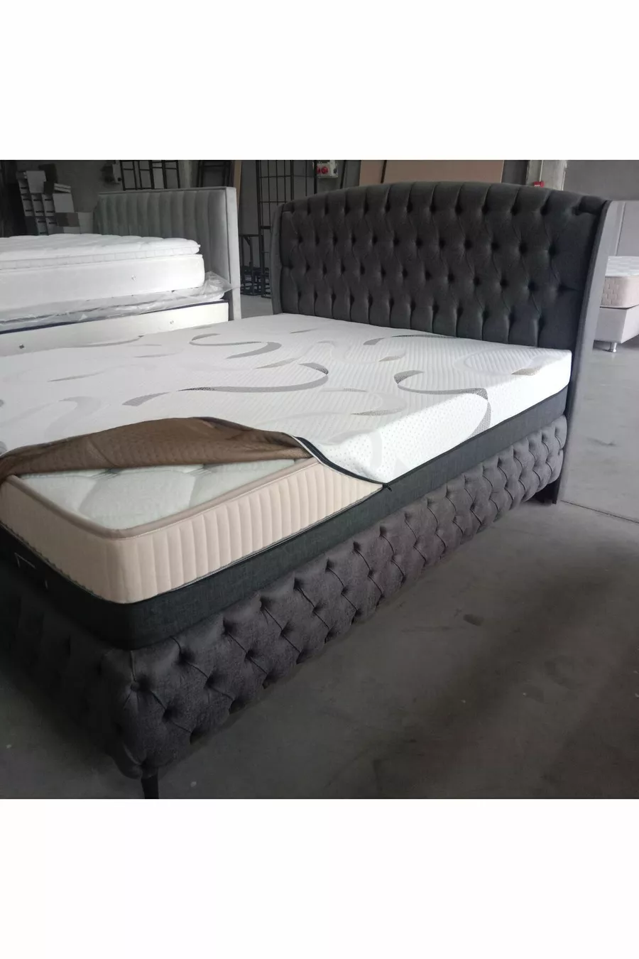 Bdphome Bed Pad & Mattress with Zipper Cover