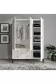 Focus 3 Kapılı Dolap/gardırop Beyaz (%MDF)