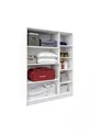 % MDF 3-Door Cabinet with Base and 9 Compartments - Fully MDF Cabinet