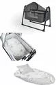 Btrend Babynest Lit et Oreiller + Cadeau Pochette Berceau Bascule Panier Lit Bébé Hamac Ensemble 2 pièces