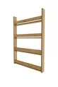 Bibliothèque pour enfants Montessori en MDF à 4 étagères * cm - Chêne Saphir