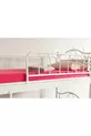 Camera per Bambini Zümrüt Letto A Castello e Letto Singolo in Metallo Bianco