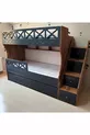 Lit superposé pour enfants modèle Atlantique Anthracite