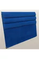 Titre DK Double Taille Tissu Bleu Plume de Poulain Modèle à Tranches Horizontales Fait Main