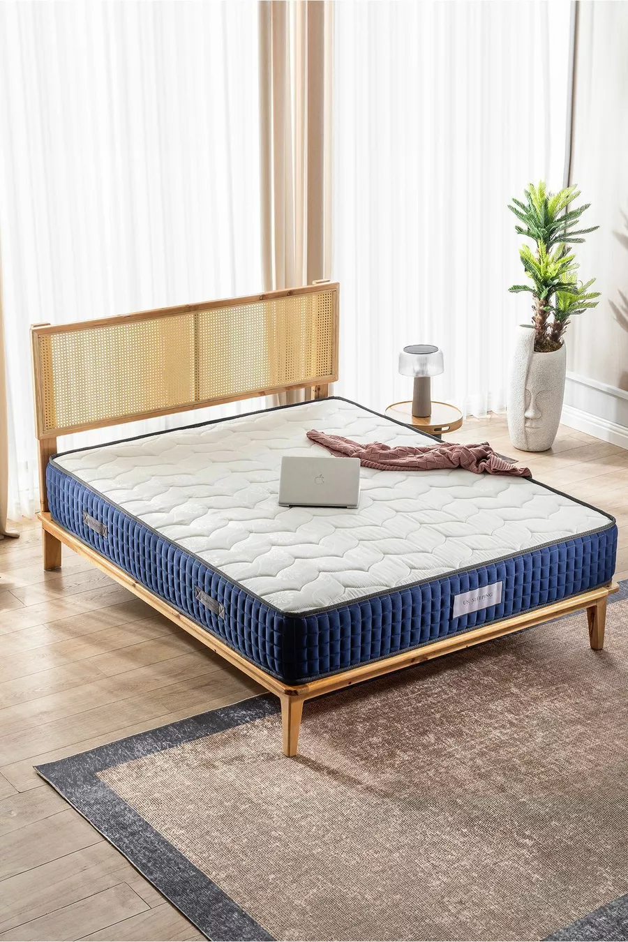 Matelas orthopédique à ressorts avec sac de massage thérapeutique