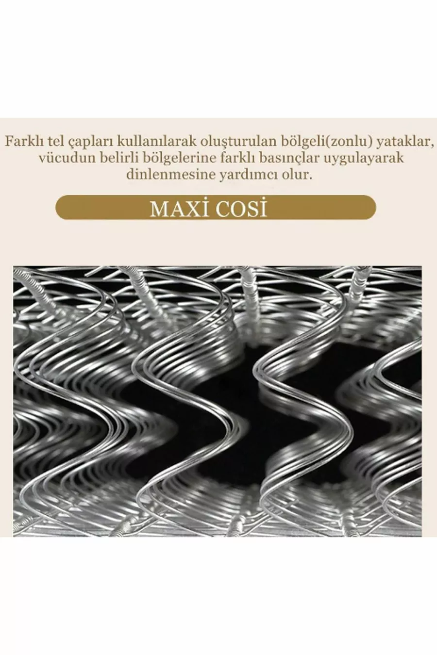 Materasso ortopedico a molle Maxi Cosi Sweet Cotton cm Materasso ortopedico di lusso a molle in cotone