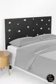 Night Patterned Bed Base Headboard Cover