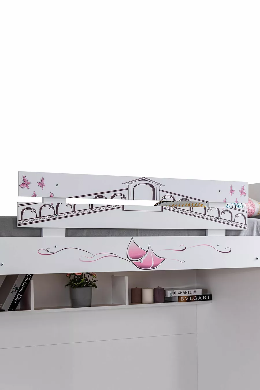Lit superposé, armoire et bureau Pisa Ranza 1 pièce Comfortyatak